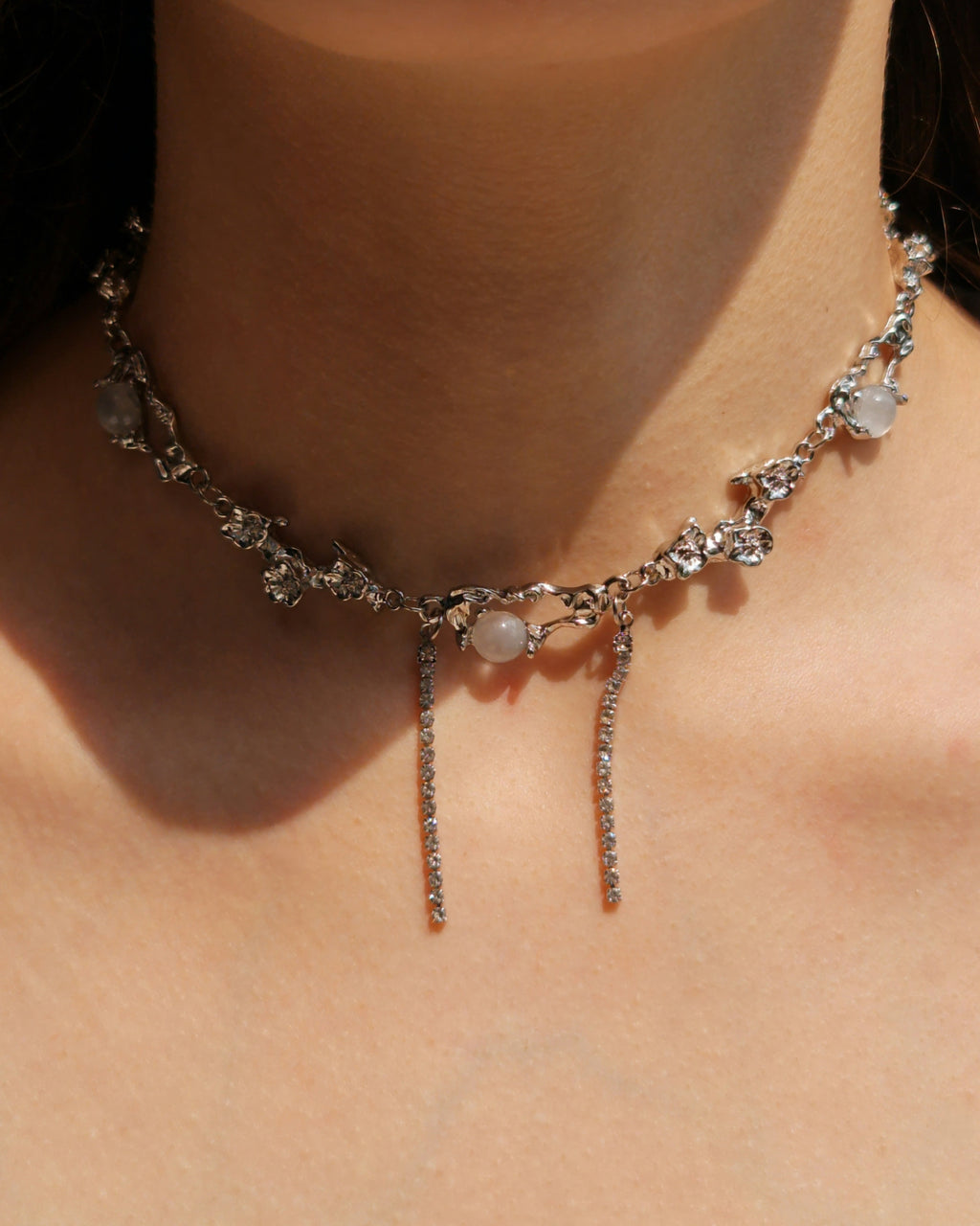 Arctic Flower Necklace