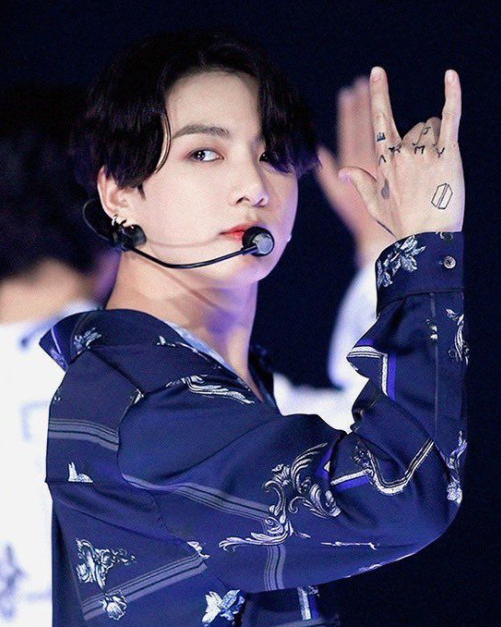 Jungkook Inspired Double Chain Ring Eternal Seven - Nikaneko