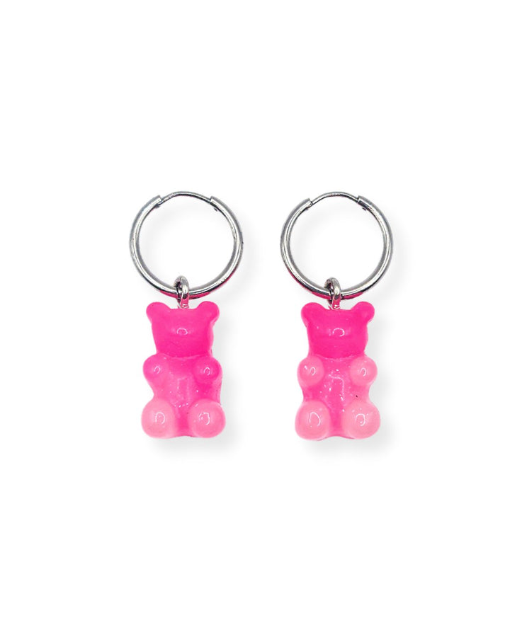 Earrings Pink Gummy Bears Felix NoEasy Stray Kids - Nikaneko