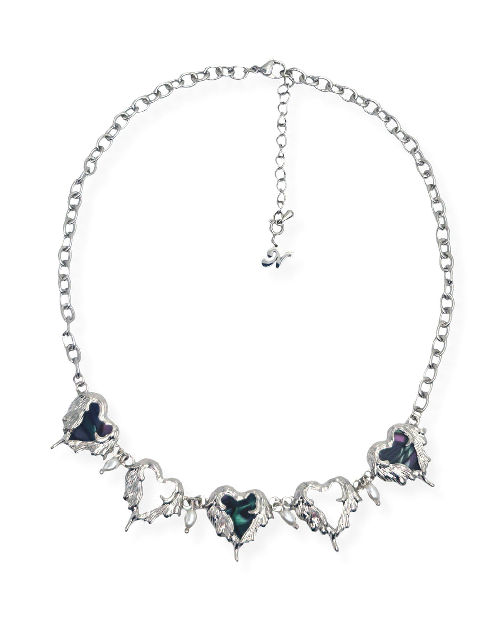 Aurora Heart Necklace - Nikaneko