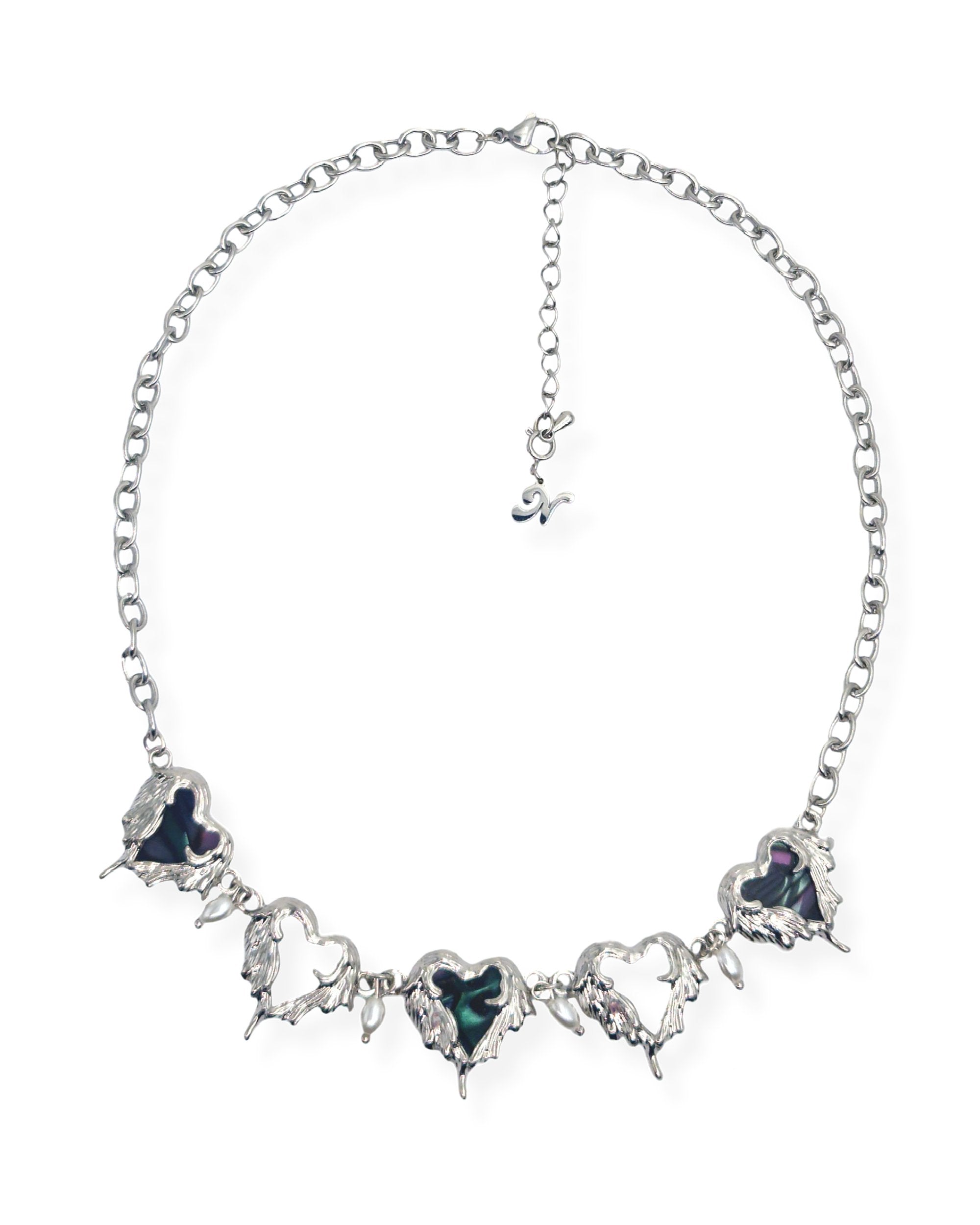 Aurora Heart Necklace - Nikaneko